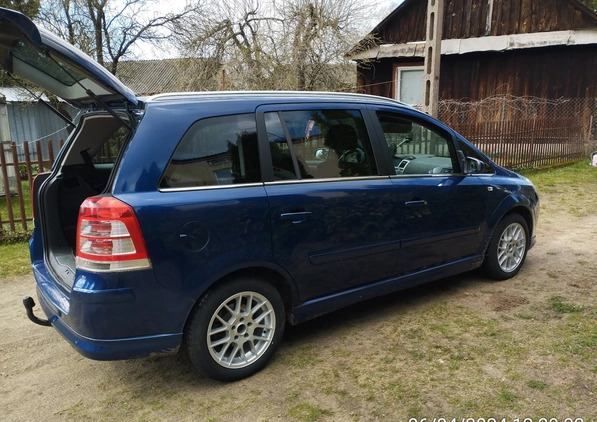 Opel Zafira cena 9500 przebieg: 297000, rok produkcji 2008 z Siedlce małe 781